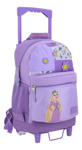 Mochila Grande Ruedas Chenson Rapunzel Paski