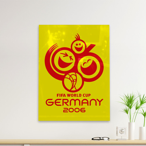 Cuadro Deco Alemania 2006 (d0233 Boleto.store)