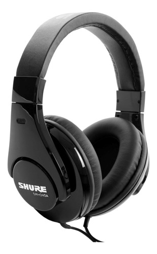 Auricular Shure Srh240a De Estudio Cerrado Grabacion Cuo