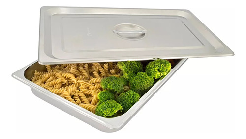 Tapa De Inserto Acero Inoxidable Cocina 1/1 53x32cm 1 Pieza