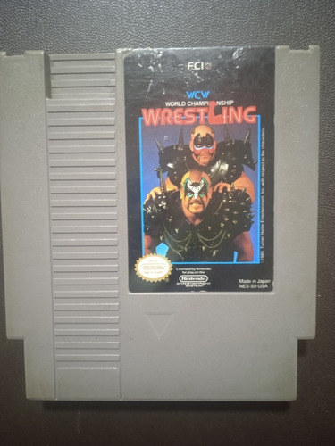 Wcw World Championship Wrestling - Nintendo Nes