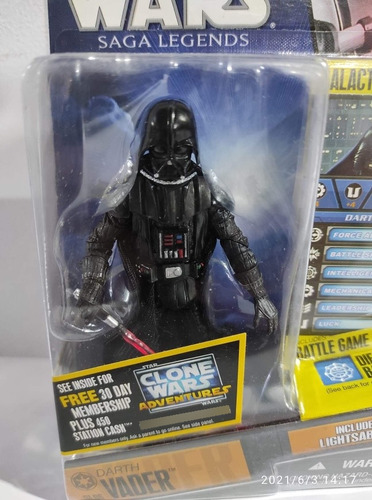 Star Wars Darth Vader Saga Legends 2010 (Usado)