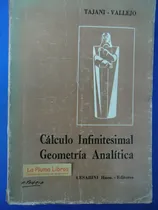 Comprar Calculo Infinitesimal  Geometria Analitica Tajani Vallejo\u002F