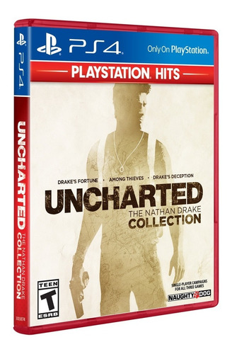 Juego Fisico Uncharted Nathan Drake Collection Hits Sony Ps4