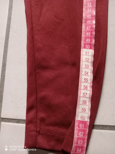 Playera Dicckies Grande Manga Larga Tono Vino (Usado)