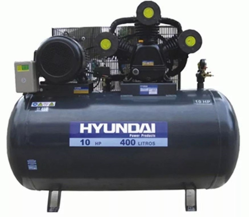 Compresor Hyundai Hyc400c Tanque 400lts 10 Hp Trifásico 220v