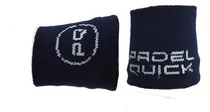 Comprar Par Muñequeras Tenis Padel Quick Deportiva Toalla Algodon Color Azul Marino Talle Adulto