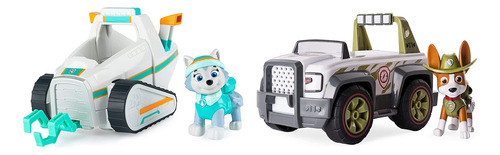 Paquete De Vehículos De Juguete Paw Patrol Everest Snow Pow