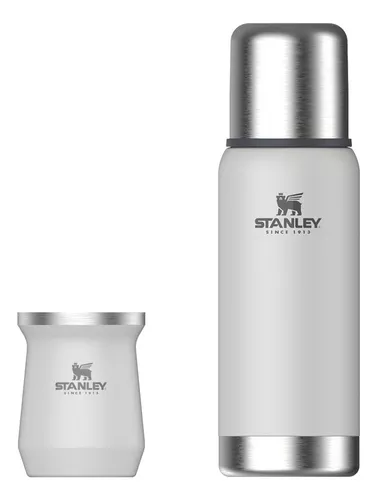 Termo Stanley Blanco 1l Polar Original + Pico Cebador