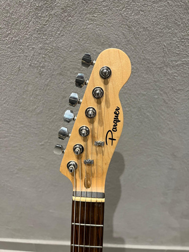 Guitarra Parquer Modelo Telecaster Diestro Ocre Palo De Rosa (Usado)