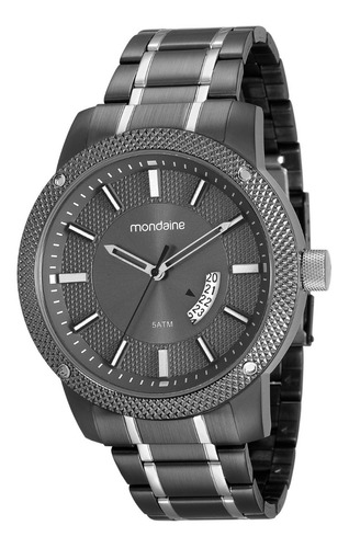 Relógio Mondaine Masculino Redondo Preto 99048gpmvsa1