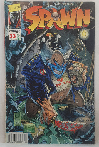 Gibi Spawn 33 - Editora Abril Jovem (Usado)