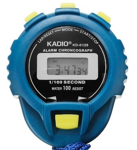 Cronómetro Deportivo Digital Profesional Con Alarma Y Reloj