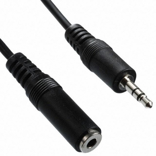 Imagen 2 de 3 de Cable Spica De Alargue 1.5 Metros Macho 3,5 A Hembra 3,5