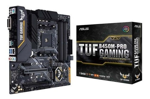 Board Amd Asus Tuf B450m Pro Gaming - Micro Atx - Ryzen Am4