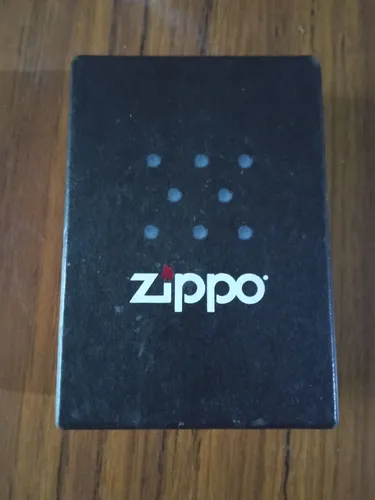 Zippo Azul Metalizado (Usado)