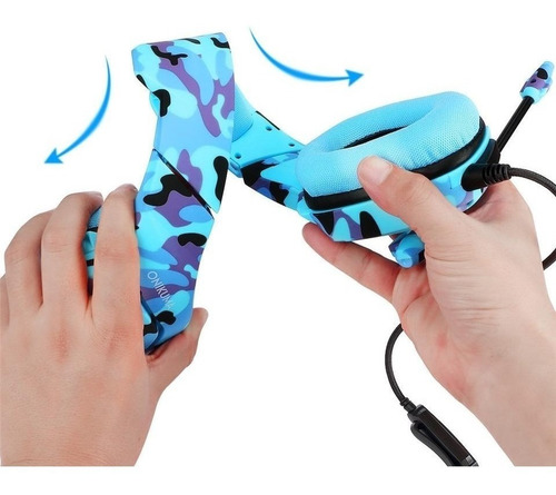 Imagem 3 de 3 de Headset Gamer Fone Profissional Celular Xbox Onikuma P2 K1