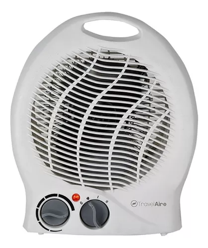 Mini Calefactor Eléctrico ADIR 2 en 1 Calentador y Ventilador Portátil 2  Ajustes de Temperatura AD4802