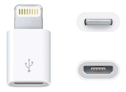 Adaptador Lightning A Microusb V8 iPhone iPad Titan Belgrano