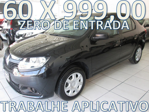 Renault Logan Flex Zero De Entrada Trabalhe Aplicativo Uber