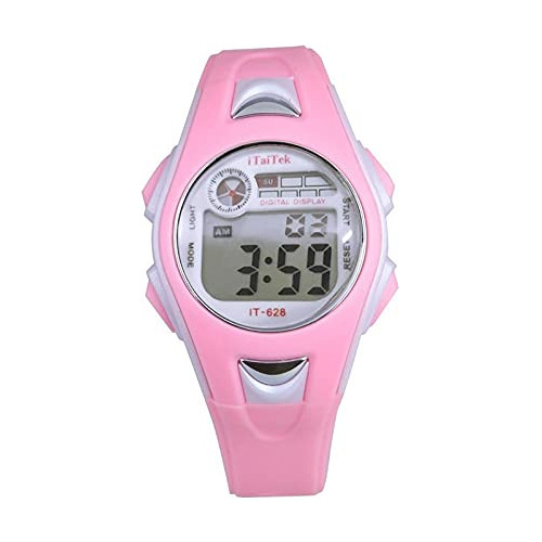 Reloj Digital Impermeable Para Niño Niña 10 12 Año Color