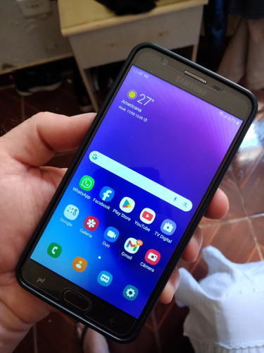 Samsung J7 Prime 2 32gb Semi Novo 3gb Ram!!! Dourado-claro (Usado)