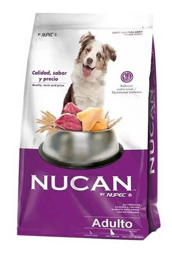 Alimento Nucan Para Perro Adulto - Croqueta Suelta 5 Kg