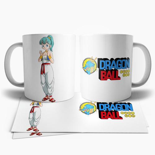 Dragon Ball Bulma Retro Taza Tu Propio Estilo