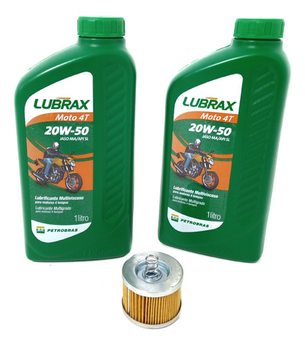 Kit Servi Honda Tornado Twister 250 Cc Lubrax + Filt Aceite 