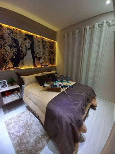 Imagem 10 de 15 de Apartamento Sem Condomínio Com 02 Quartos , Fino Acabamento, Vaga Coberta E Determinada À Venda, 57 M² - Vila Francisco Matarazzo - Santo André/sp - Ap2218