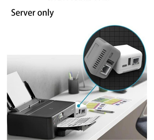 Servidor De Impressão Usb Para Ethernet Lpr Server Print