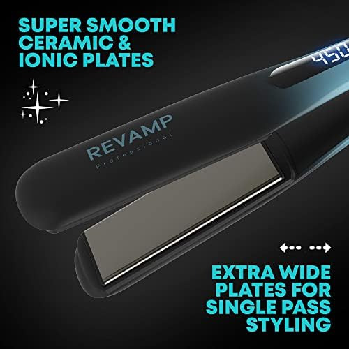 Plancha Plana Revamp Progloss Wide Ultra X Shine De 1.5 PuLG