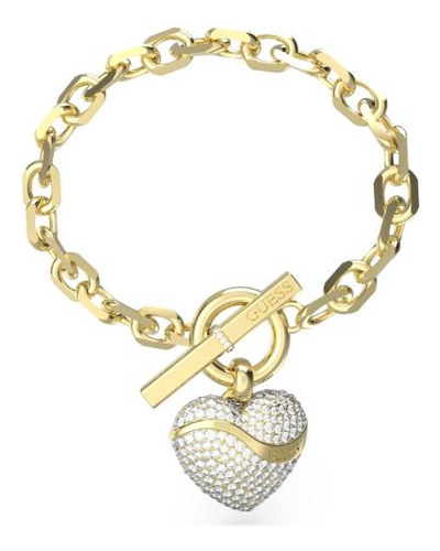 Pulsera Guess Dorada Jubb04496jwygs Color Dorado
