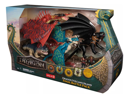 Como Entrenar A Tu Dragon Set De Batalla Final 7pz Real Feel