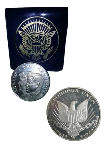 Moneda Robert E John Kennedy1917-1963, 1925-1968 Coleccion