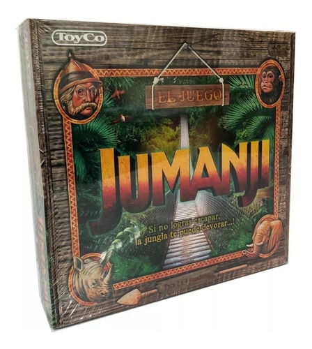 Juego De Mesa Jumanji Pelicula Orig Toyco - Sharif Express