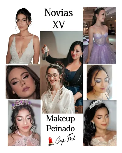 Maquilladora Novias Quinceañeras Peinado Makeup Domicilio