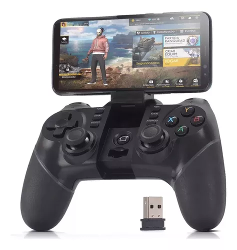 Controle Joystick Para Jogo Android Celular Bluetooth Ipega