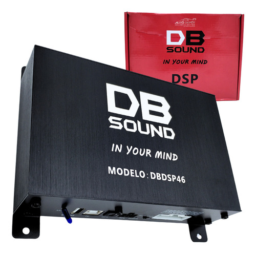 Procesador Señales Digitales 25w 4ch 4 Ohms Db Sound Dbdsp46