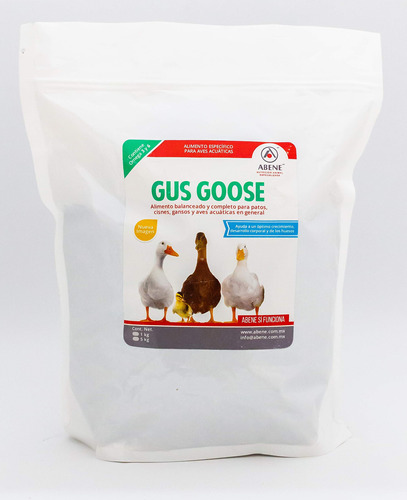 Abene Gus Goose Alimento Completo Patos Gansos Pienso 1 Kg