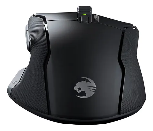 Roccat Kone Air - Mouse Ergonómico Inalámbrico Para Juego. Color Negro