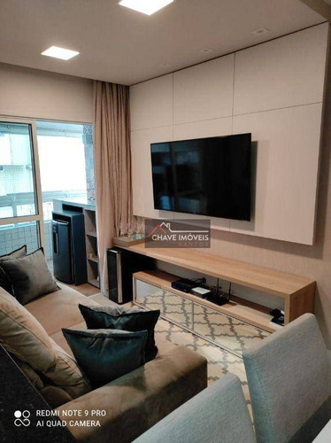 Imagem 3 de 17 de Apartamento Com 2 Dormitórios À Venda Por R$ 430.000 - Vila Guilhermina - Praia Grande/sp - Ap3005