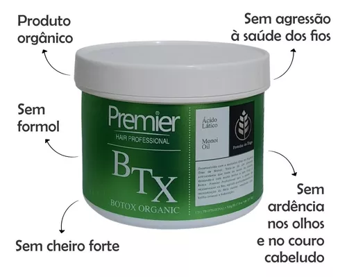 6 BTX Orghanic e GRÁTIS 6 Óleo Poderoso da Hora de 30ml