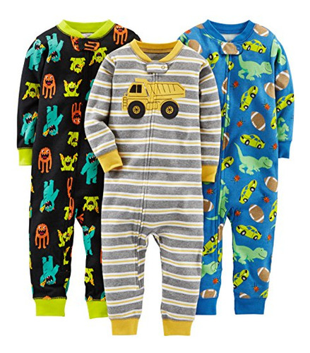 Joyas Simples De Carter's Baby Boys 'packly Snug Fit Pajamas