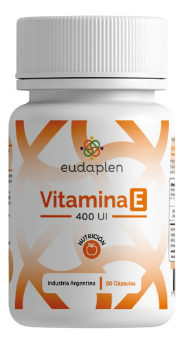 Suplemento En Cápsulas Eudaplen  Nutrition Series Vitamina E En Frasco