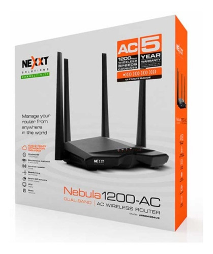  Nexxt Nebula 1200-ac Router Inalámbrico-ac De Dual Band 