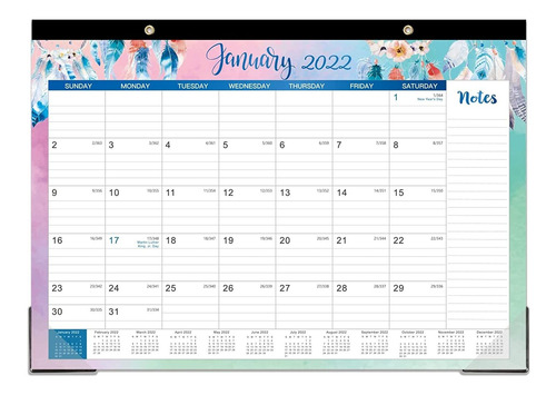 2021 2022 Desk Calendar Desk Calendar 2021 2022 Con Not...