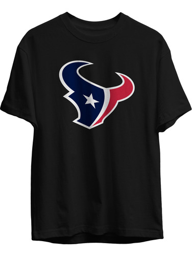 Remera Futbol Americano Nfl Houston Texans Color Negra