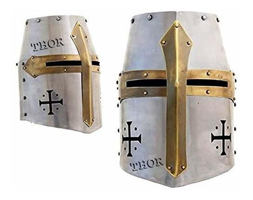 Arma Y Armadura - Crusader Armor Templar Knight Helmet Medie