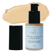 Comprar Base de maquillaje en crema Teia Cosméticos Piel Grasa MAQG TEIA Cosméticos, Maquillaje para piel grasa mixta de ingredientes naturales - 30 gr tono claro - 30mL 79g